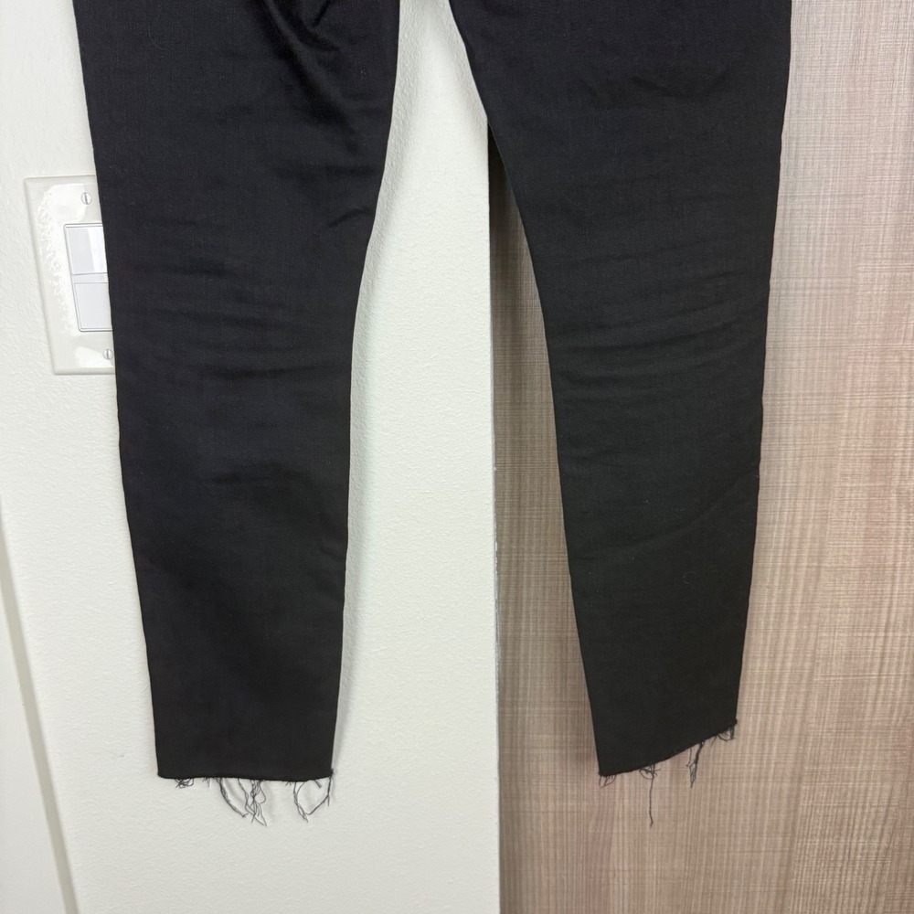 Mother Black The Pixie Ankle Fray Jeans in‎ Not Guilty - Picture 10 of 14